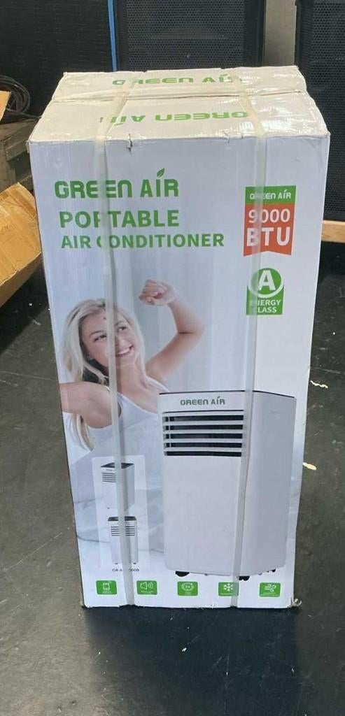 Green Air Portable Airconditioner – 9000 BTU, Minder dan 60 m³, Nieuw, 3 snelheden of meer, Ophalen of Verzenden
