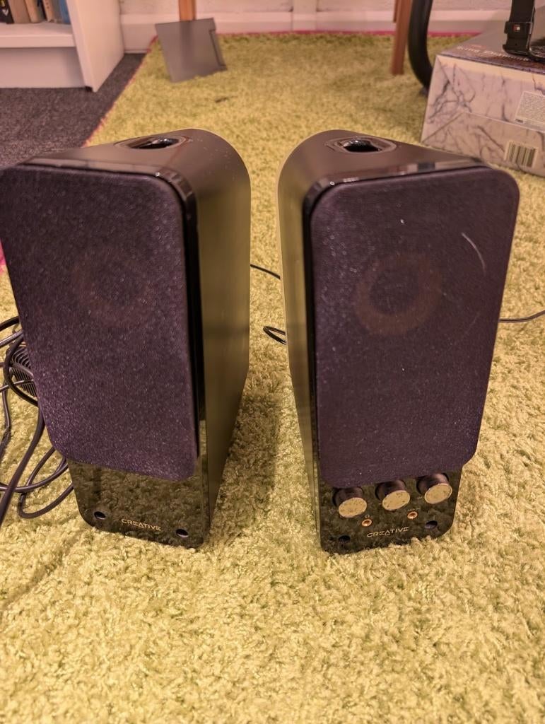 Creative T20 Series II speakers – great sound quality, Ophalen of Verzenden, Gebruikt, Audiokanaal 2, Creative