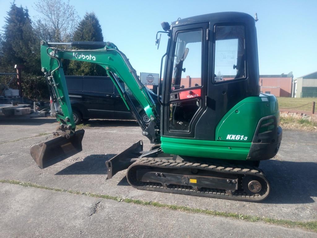 Kubota minigraver kx61-3 BJ. 2017, Zakelijke goederen, Machines en Bouw | Kranen en Graafmachines, Graafmachine, Ophalen
