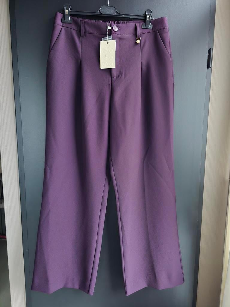 Nieuwe broek zizo plum 42, Paars, Maat 42/44 (L), Nieuw, Ophalen of Verzenden