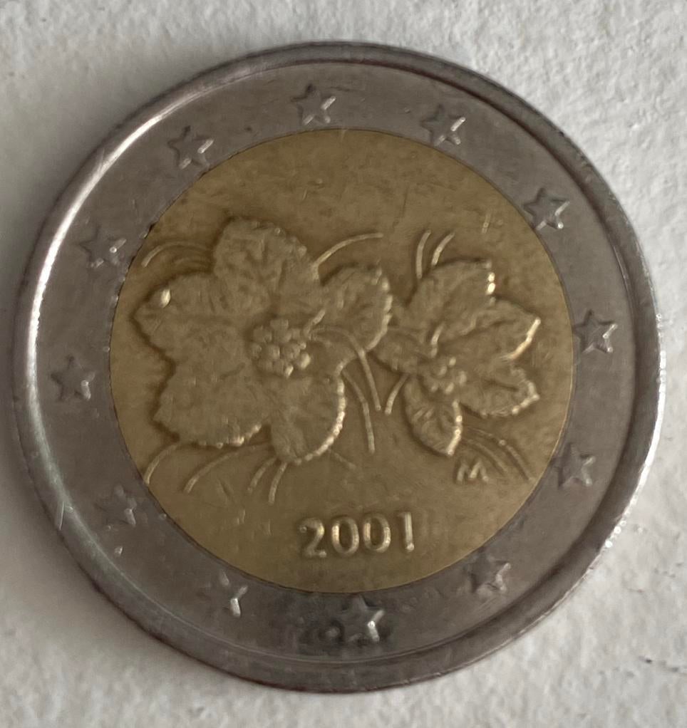 Zeldzame 2 euromunt uit Finland, Ophalen of Verzenden, Finland, 2 euro
