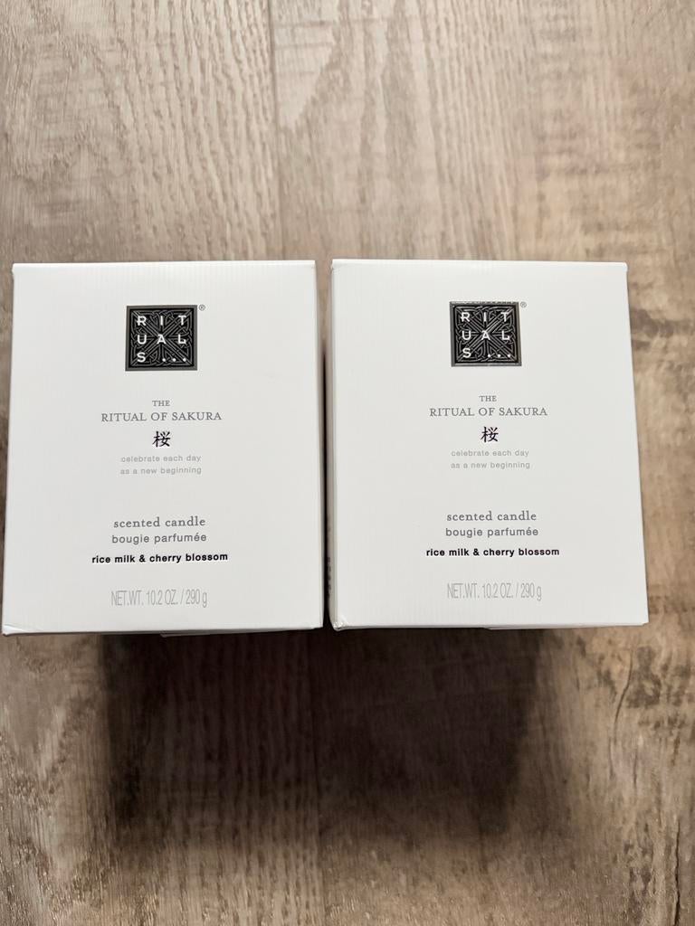 Rituals Sakura Kaarsen Set, Ophalen of Verzenden, Nieuw