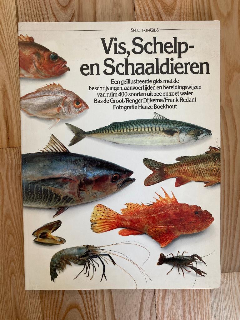 Boek Vis, Schelp- en Schaaldieren, Boeken, Kookboeken, Zo goed als nieuw, Nederland en België, Ophalen of Verzenden