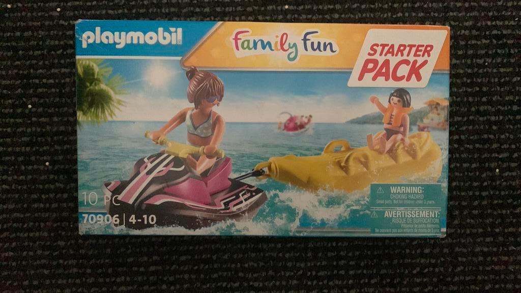 Playmobil 70906  Waterscooter met bananenboot, Ophalen of Verzenden, Nieuw
