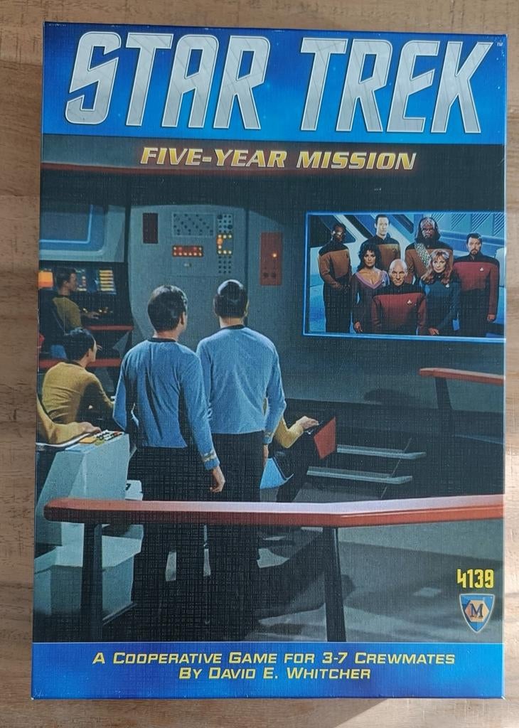 Star Trek Five Year Mission bordspel, Verzenden, Zo goed als nieuw