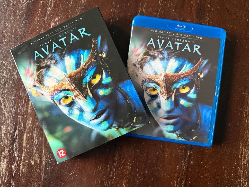 Avatar 3D Blu Ray, Blu Ray met DVD Box, Ophalen of Verzenden, Zo goed als nieuw, Avontuur, Boxset