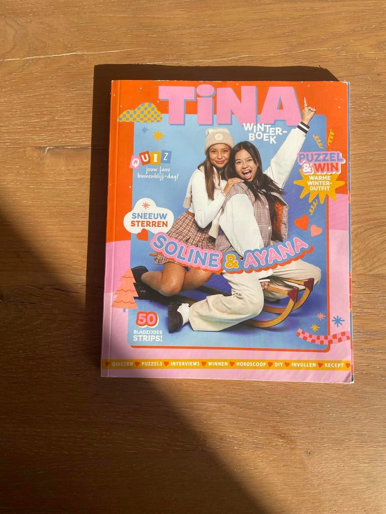 Tina Winterboek - Gelezen, Boeken, Tijdschriften en Kranten, Ophalen of Verzenden, Gelezen, Damesbladen