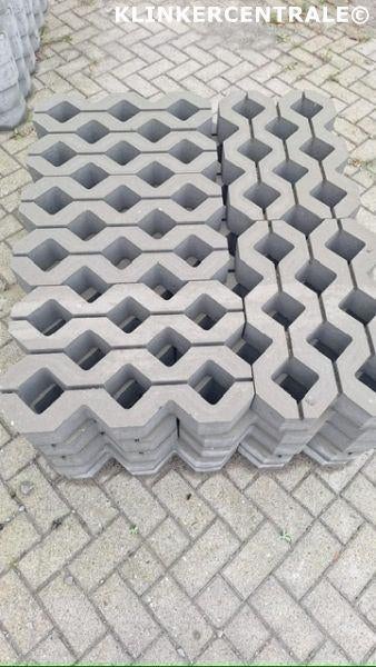 1.500m2 grijs grastegels bermblokken grasbeton grasdallen, Tuin en Terras, Tegels en Klinkers, TuinVisie, Vonderweg 9 7468 DC Enter