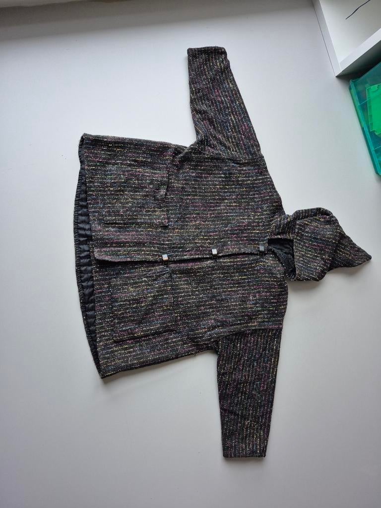 Zelfgemaakte Completo stijl winterjas met kaboutercapuchon, Kleding | Dames, Maat 38/40 (M), Zelfgemaakt, Ophalen of Verzenden