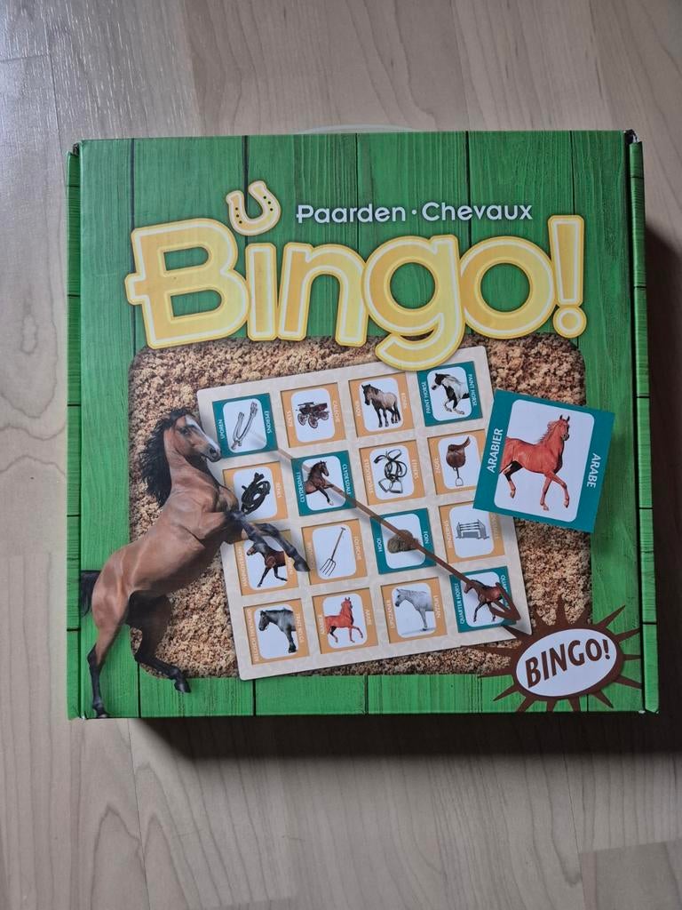 Paarden Bingo, Drie of vier spelers, Ophalen of Verzenden, Zo goed als nieuw, Plenty games