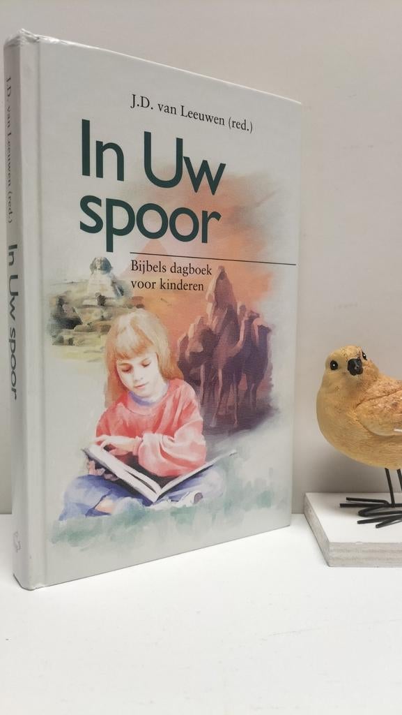 Leeuwen, J.D. van; In Uw spoor(Bijbels dagboek voor kinderen, Ophalen of Verzenden, Gelezen, Christendom | Protestants
