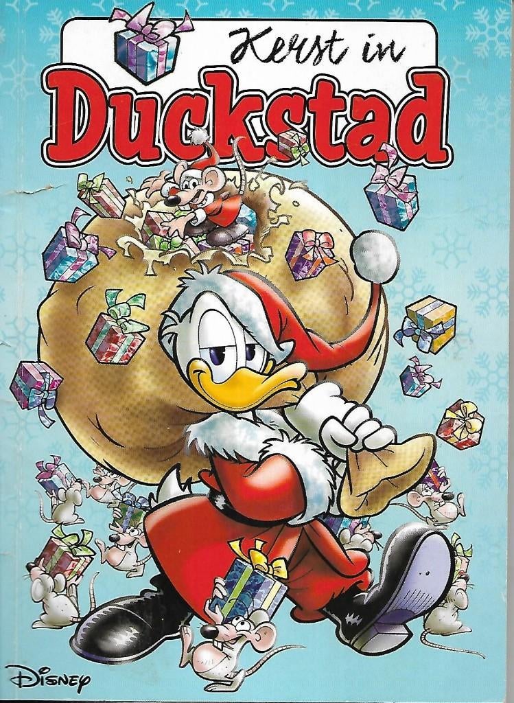 Kerst in Duckstad - Disney pocket (Action), Eén stripboek, Ophalen of Verzenden, Gelezen