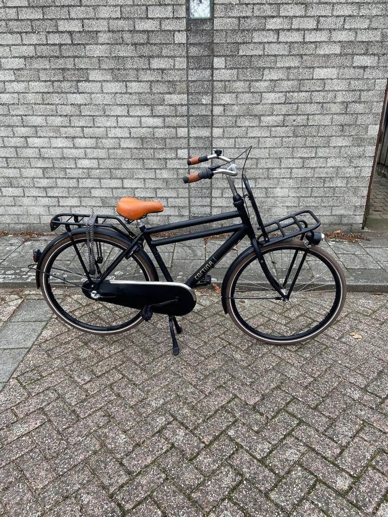 Jongensfiets Cortina U4 Transporter, Fietsen en Brommers, Fietsen | Heren | Herenfietsen, Gebruikt, Versnellingen, 49 tot 53 cm