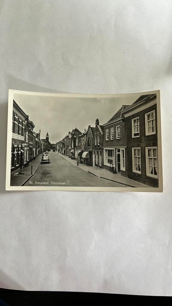 Oude ansichtkaart Sint-Annaland, Ophalen of Verzenden, 1960 tot 1980, Ongelopen, Zeeland