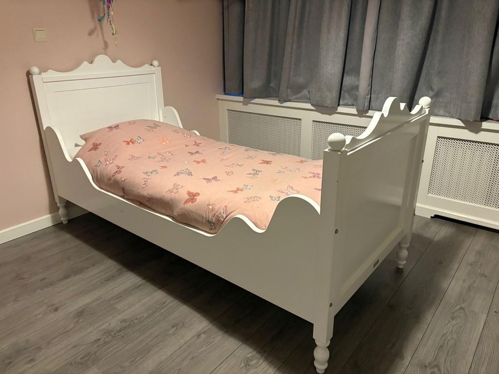 Eenpersoonsbed bopita, Ophalen, 85 tot 100 cm, Gebruikt, Lattenbodem