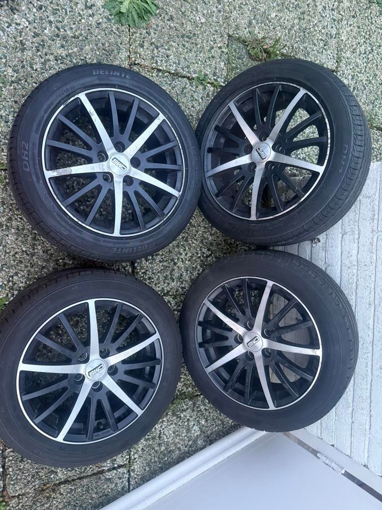 GMP Italia 15 inch velgen met banden, Auto-onderdelen, Banden en Velgen, 15 inch, Ophalen of Verzenden, Band(en), 195 mm
