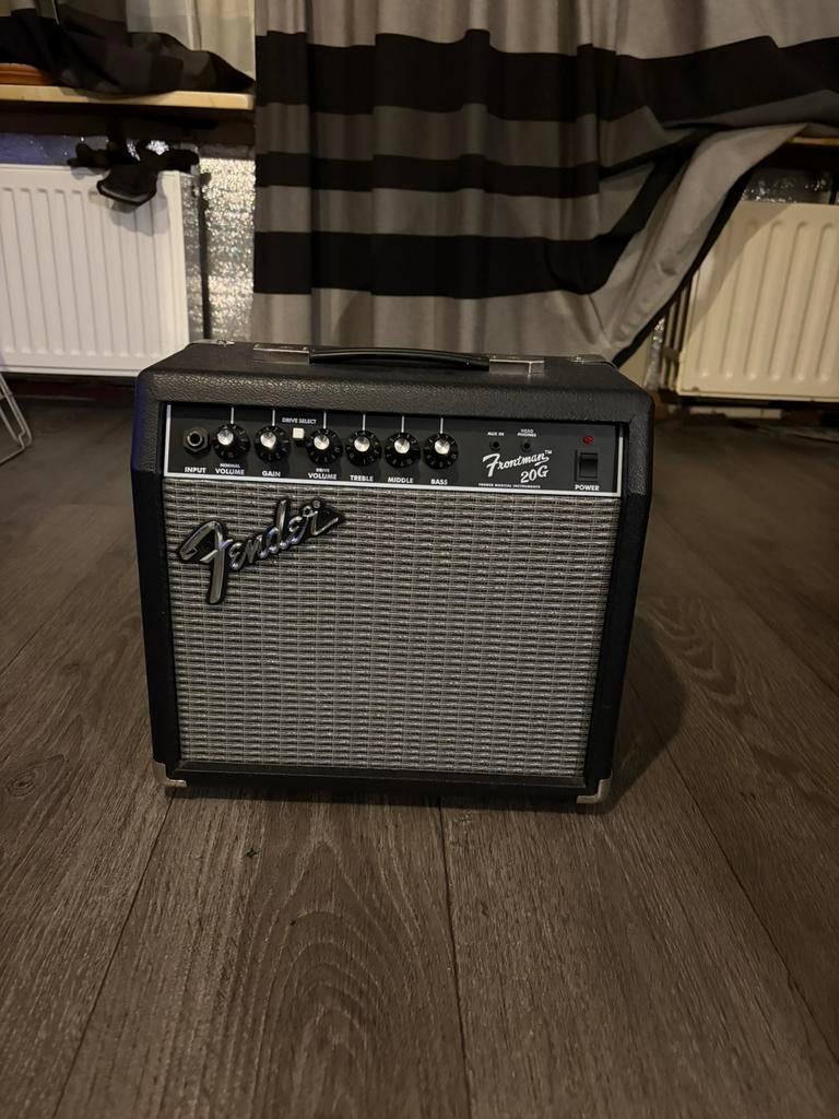 Fender frontman 20G gitaarversterker, Muziek en Instrumenten, Versterkers | Bas en Gitaar, Ophalen, Zo goed als nieuw, Minder dan 50 watt