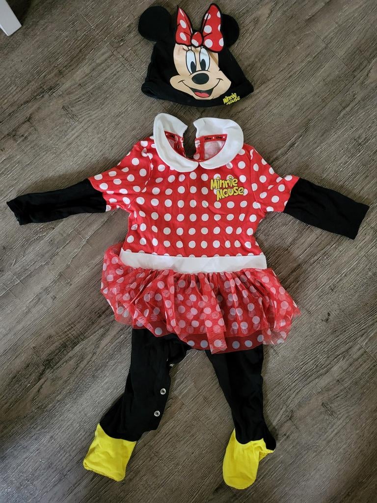 Minie Mouse Mickey Mouse pak 9-12 maanden, Ophalen of Verzenden, 104 of kleiner, Jongen of Meisje