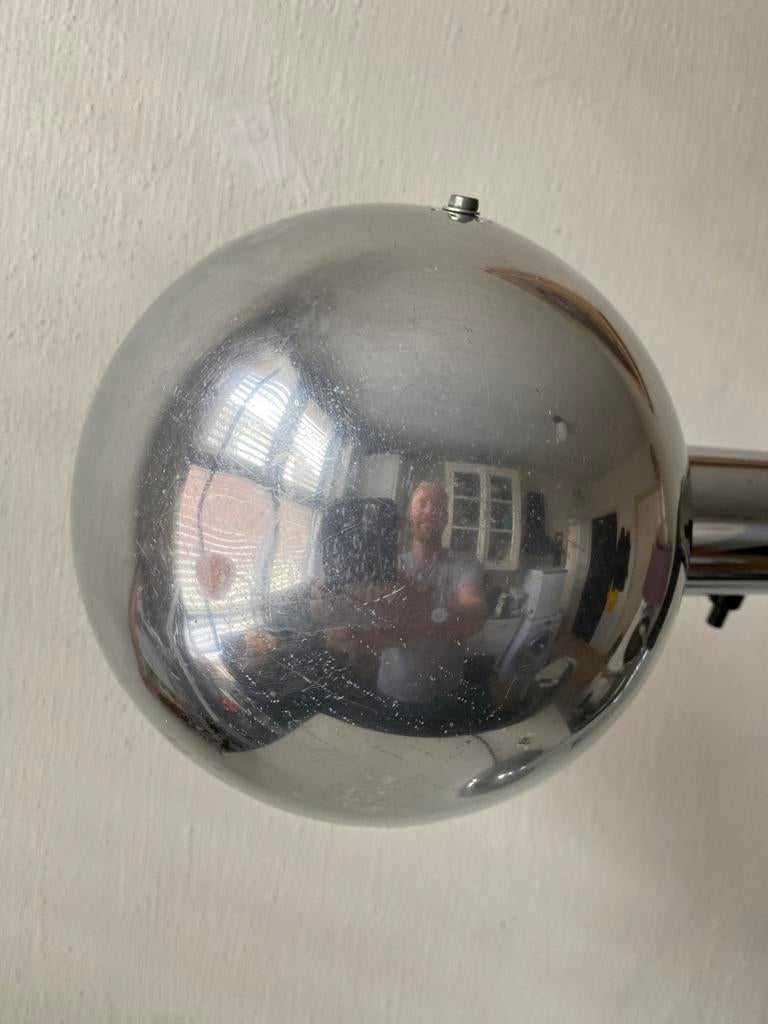 Targetti Sankey grote tafellamp Space Age, Space Age, Italie, Gebruikt, 50 tot 75 cm