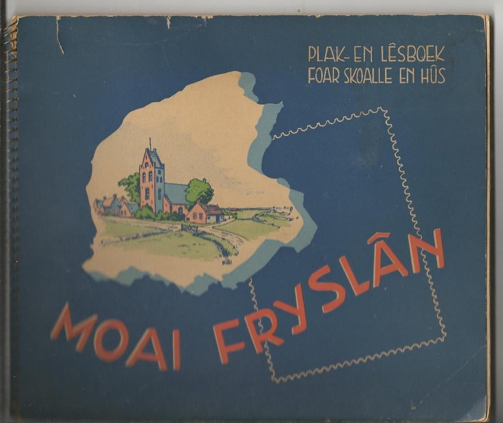 Plaatjesalbum  Moai Fryslan van Haskerland Joure compleet, Ophalen of Verzenden, Gelezen, Haskerland, Plaatjesalbum