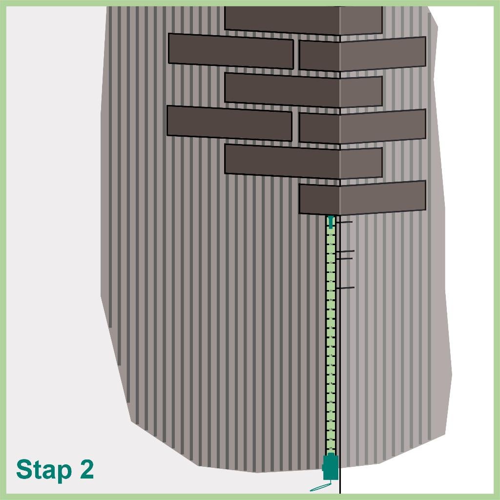 Restpartij minerale steenstrips waalformaat (S9.4253) ), Ophalen, Nieuw