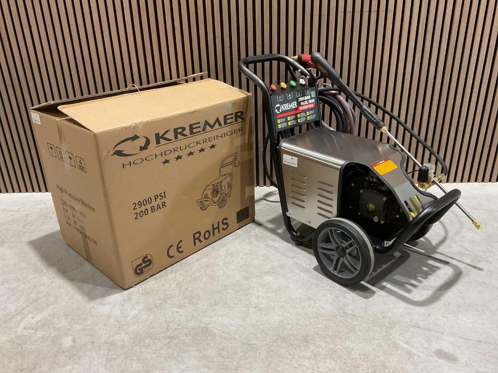Kremer hogedrukreiniger 3 modellen benzine / 380V / 220V‼️, Tuin en Terras, Hogedrukreinigers, Ophalen, Nieuw, Met regelbare waterdruk