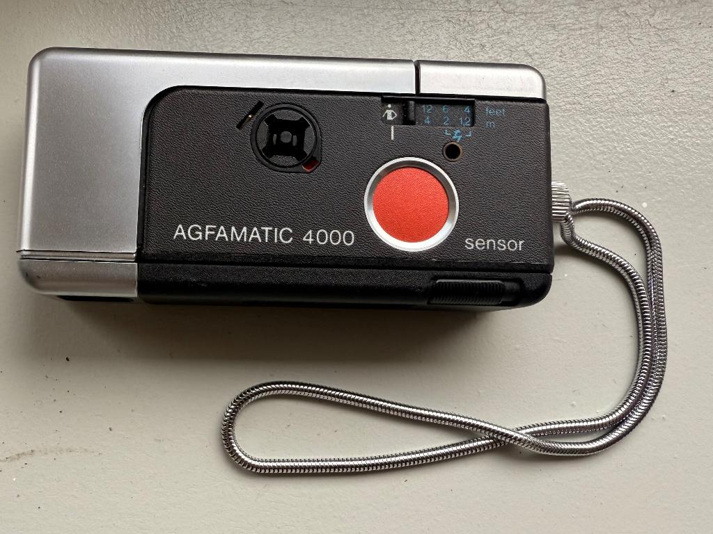 Vintage Agfamatic 4000 Pocket Sensor, Audio, Tv en Foto, Fotocamera's Analoog, Ophalen of Verzenden, Gebruikt, Compact, Overige Merken