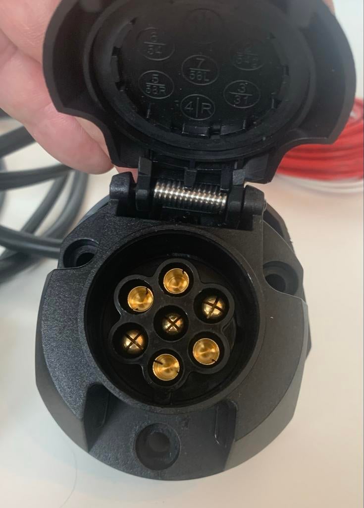 7-polige trekhaak stekker bedrading, Ophalen of Verzenden, Nieuw