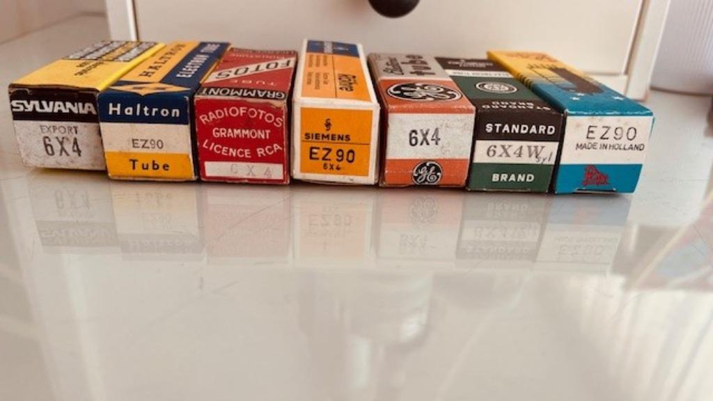 6x4 -Ez90 gelijkrichters diversen merken