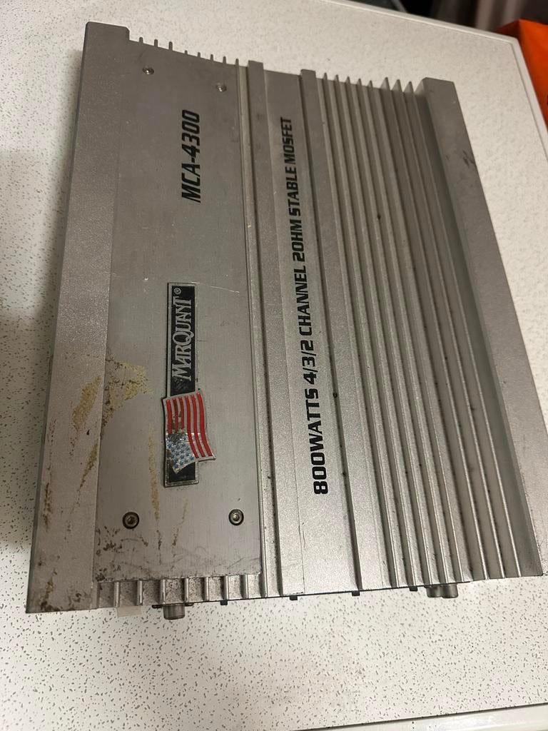 Marquani MCA-4300 Versterker, Auto diversen, Ophalen of Verzenden, Gebruikt