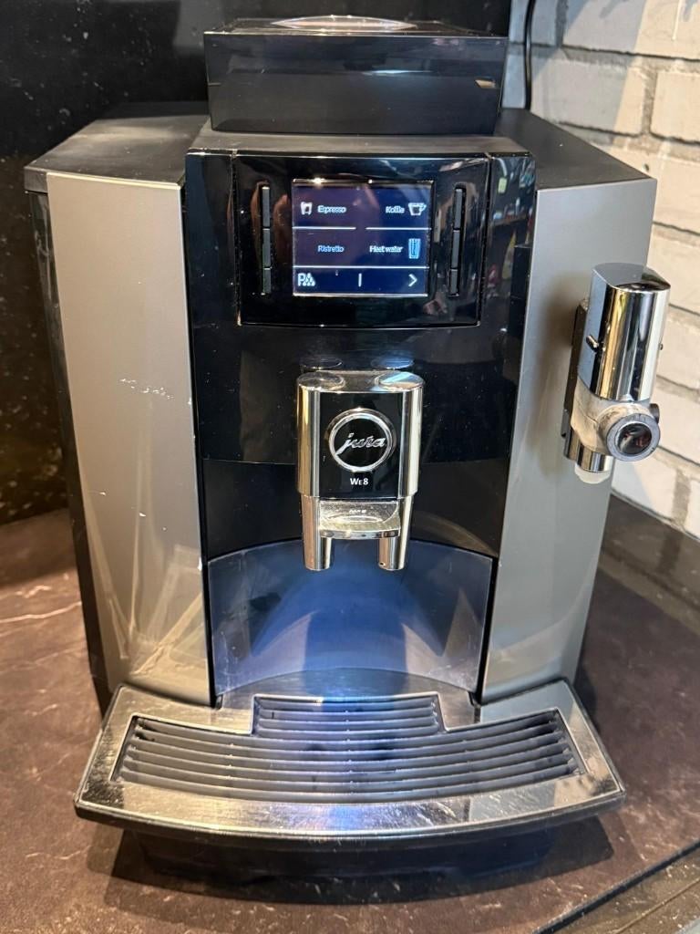 nette jura we8 met groot onderhoud, Witgoed en Apparatuur, Koffiezetapparaten, Ophalen, Afneembaar waterreservoir, 10 kopjes of meer