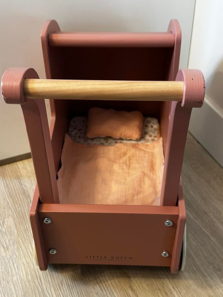 Little Dutch poppenwagen, Ophalen, Zo goed als nieuw, Duw- of Trekspeelgoed