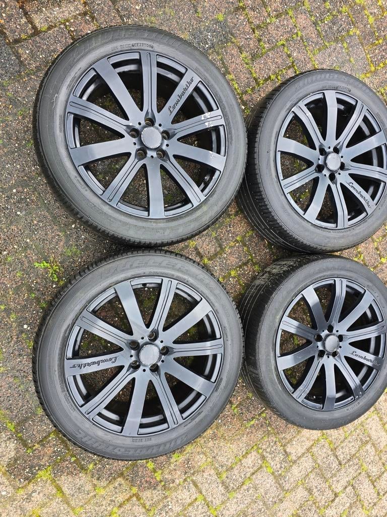 5x114,3 Ford Edge 2008 20inch Lombartho velgenset velgen, Auto-onderdelen, Banden en Velgen, Gebruikt, 255 mm, 20 inch, Zomerbanden