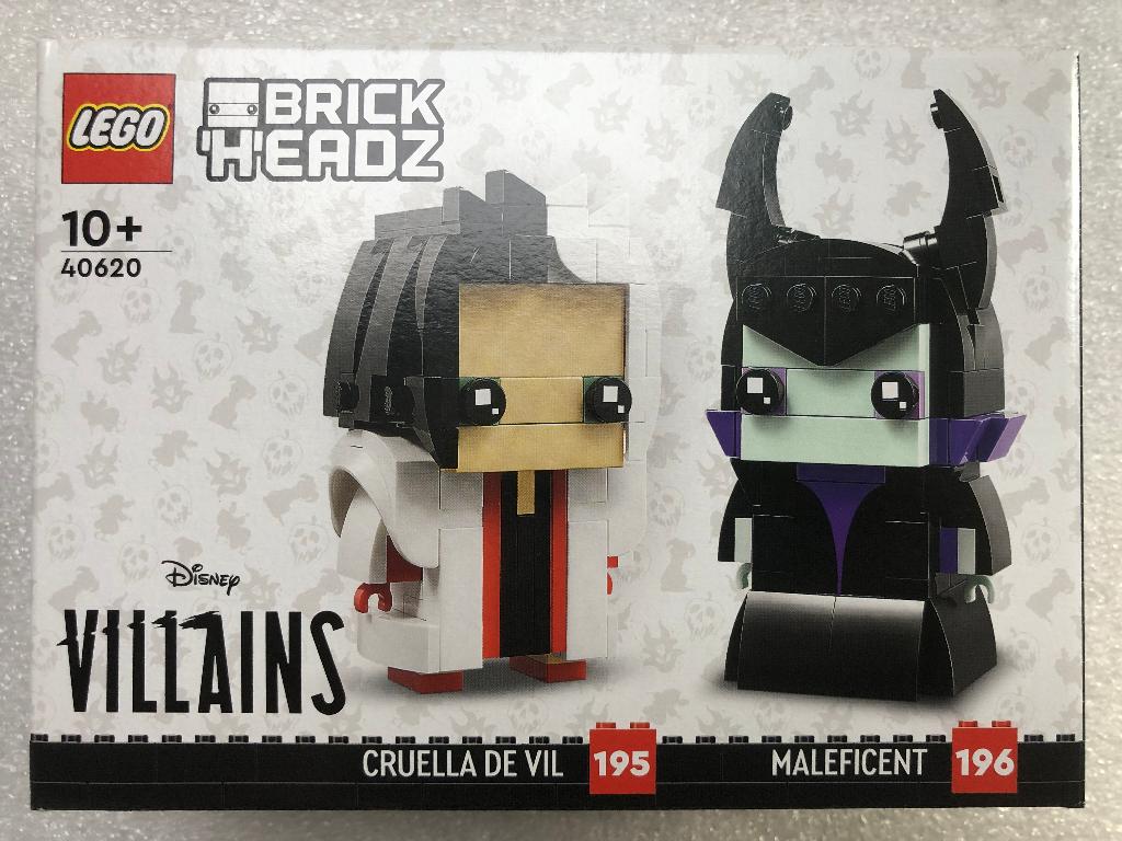 LEGO® Brickheadz 40620 - Cruella & Maleficent *Nieuw*, Ophalen of Verzenden, Nieuw, Complete set, Lego