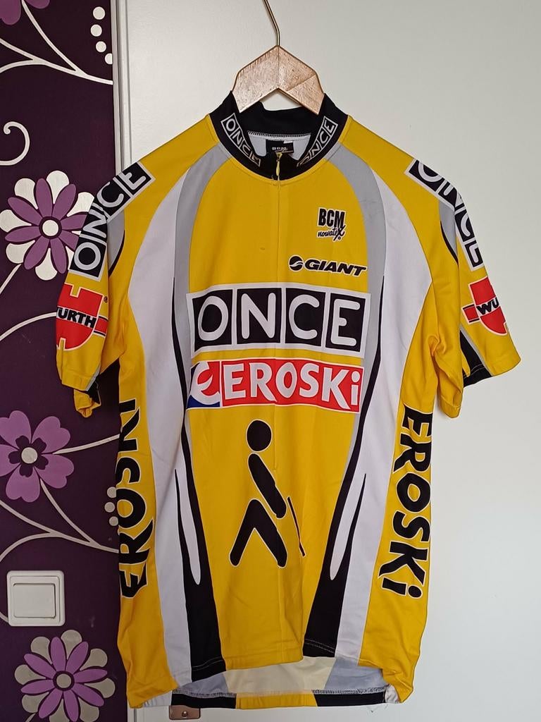 Vintage wielershirt Once Ceroski Giant., Ophalen of Verzenden, Zo goed als nieuw, Voetbal