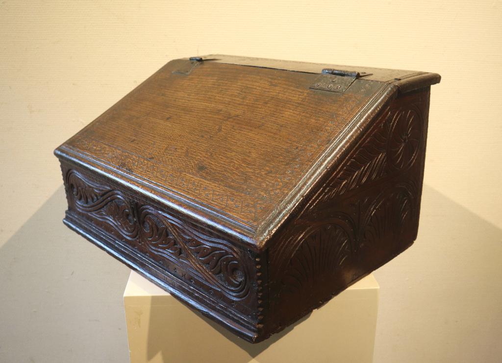 Antieke lessenaar / schrijfkist, 17e eeuw, Ophalen of Verzenden