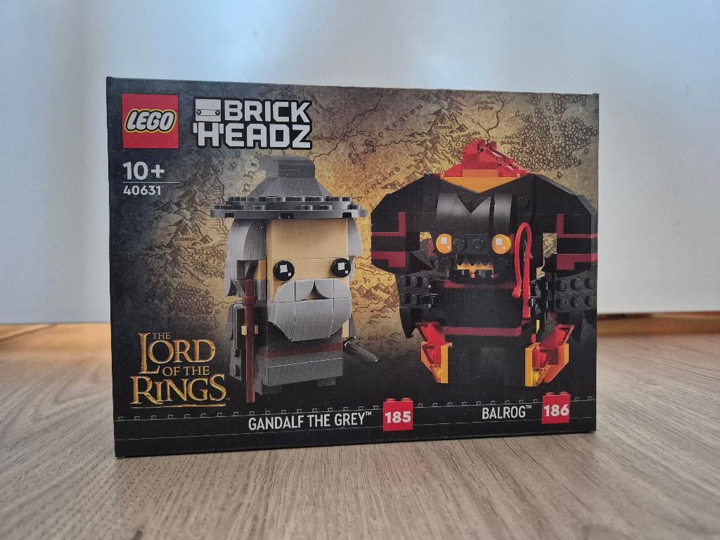LEGO 40631 Brickheadz Gandalf & Balrog - 𝗻𝗶𝗲𝘂𝘄, Kinderen en Baby's, Speelgoed | Duplo en Lego, Ophalen of Verzenden, Nieuw