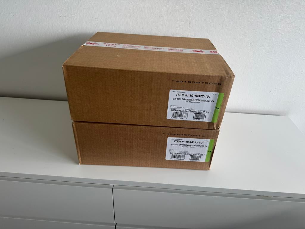 🔥 Pokémon ETB Perfect Order Case (10x) NIEUW 🔥, Ophalen, Nieuw, Boosterbox