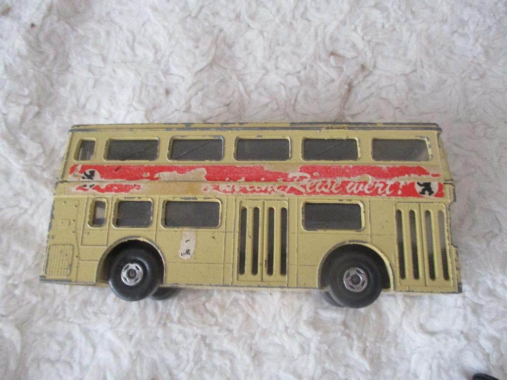 dubbeldekker bus Lesney 1972, Ophalen of Verzenden, Gebruikt, Auto, Matchbox