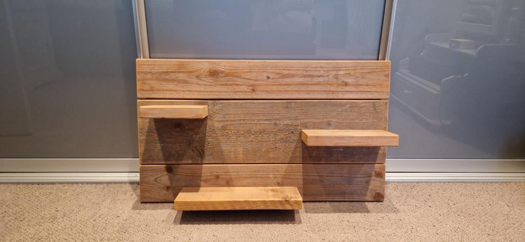 Wanddecoratie steigerhout.  Nieuw., Ophalen, Nieuw