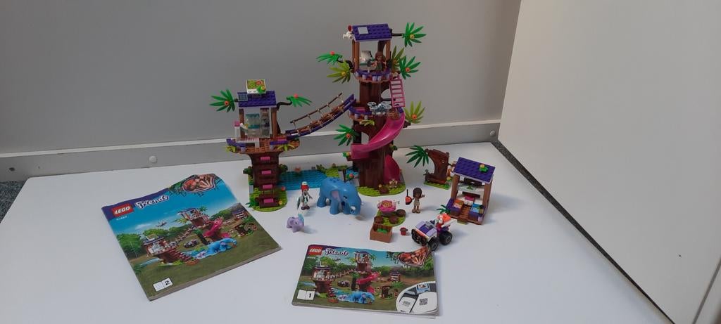 Lego Friends Jungle Reddingsbasis 41424, Ophalen of Verzenden, Zo goed als nieuw
