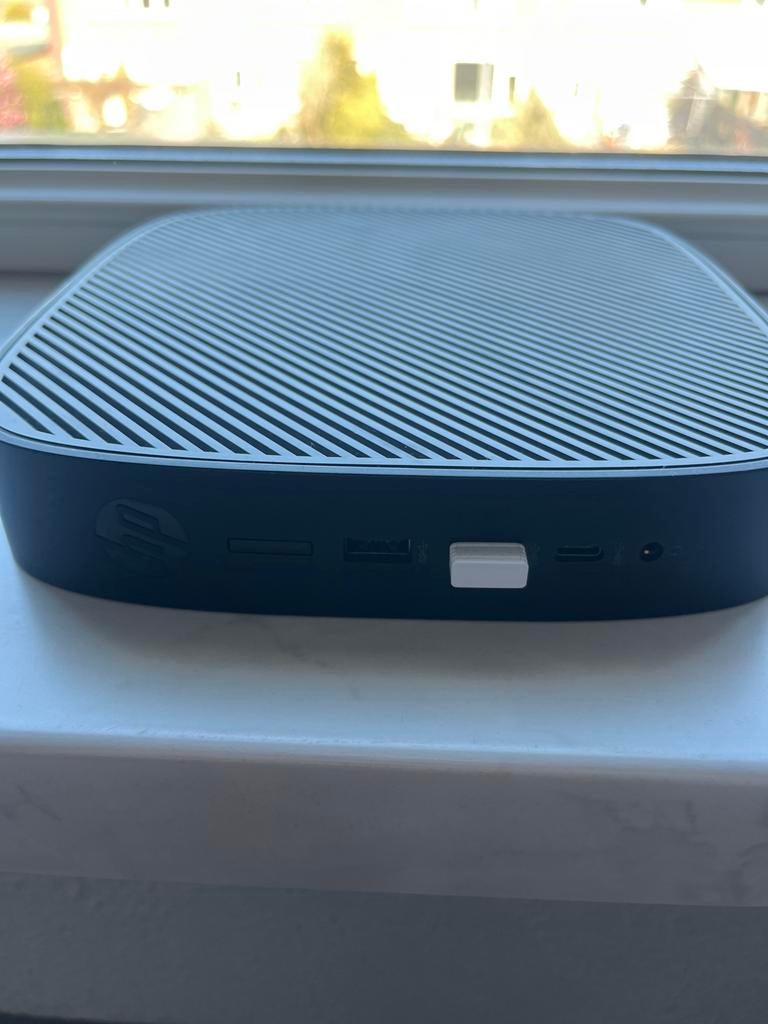 HP 640 mini pc met Linux (ophalen), Computers en Software, Ophalen, Gebruikt