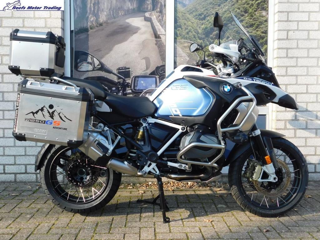 BMW R 1250 GS ADVENTURE trophy bomvol opties, pas 13460 km!!, 2 cilinders, 1254 cc, Motorrijbewijs A, Bedrijf