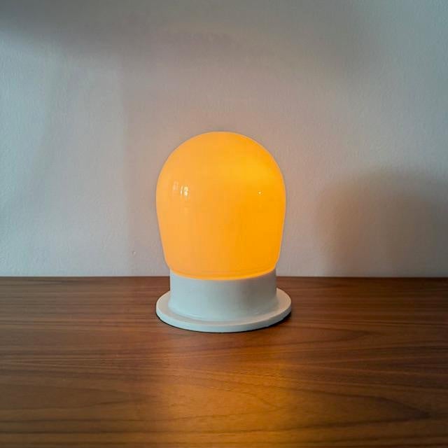 Plafondlamp, plafonnière, melkglas, vintage, retro, jr 60/70, Ophalen of Verzenden, Zo goed als nieuw