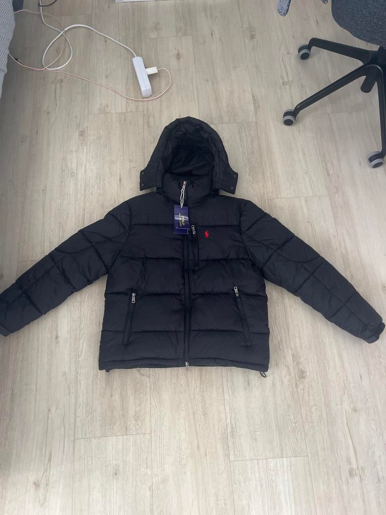 Polo Ralph Lauren Puffer Jas Zwart Maat S, Kleding | Heren, Jassen | Winter, Ophalen of Verzenden, Nieuw, Maat 46 (S) of kleiner