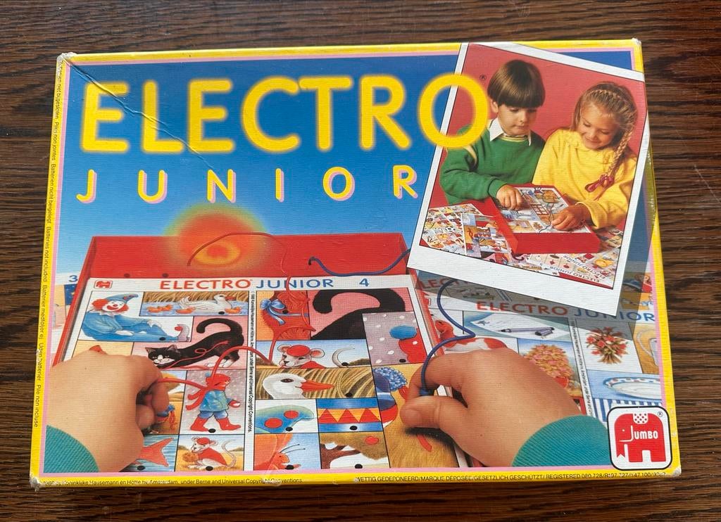 Jumbo Electro Junior spel - Leerzaam en leuk!, Ophalen, Gebruikt, Elektronica, Met licht