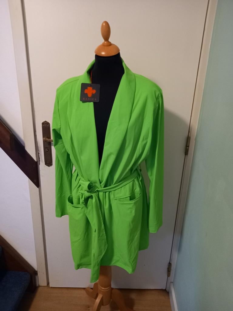 Wrap jacket plus basics maat 46., Kleding | Dames, Grote Maten, Ophalen of Verzenden, Zo goed als nieuw, Groen, Jasje of Colbert