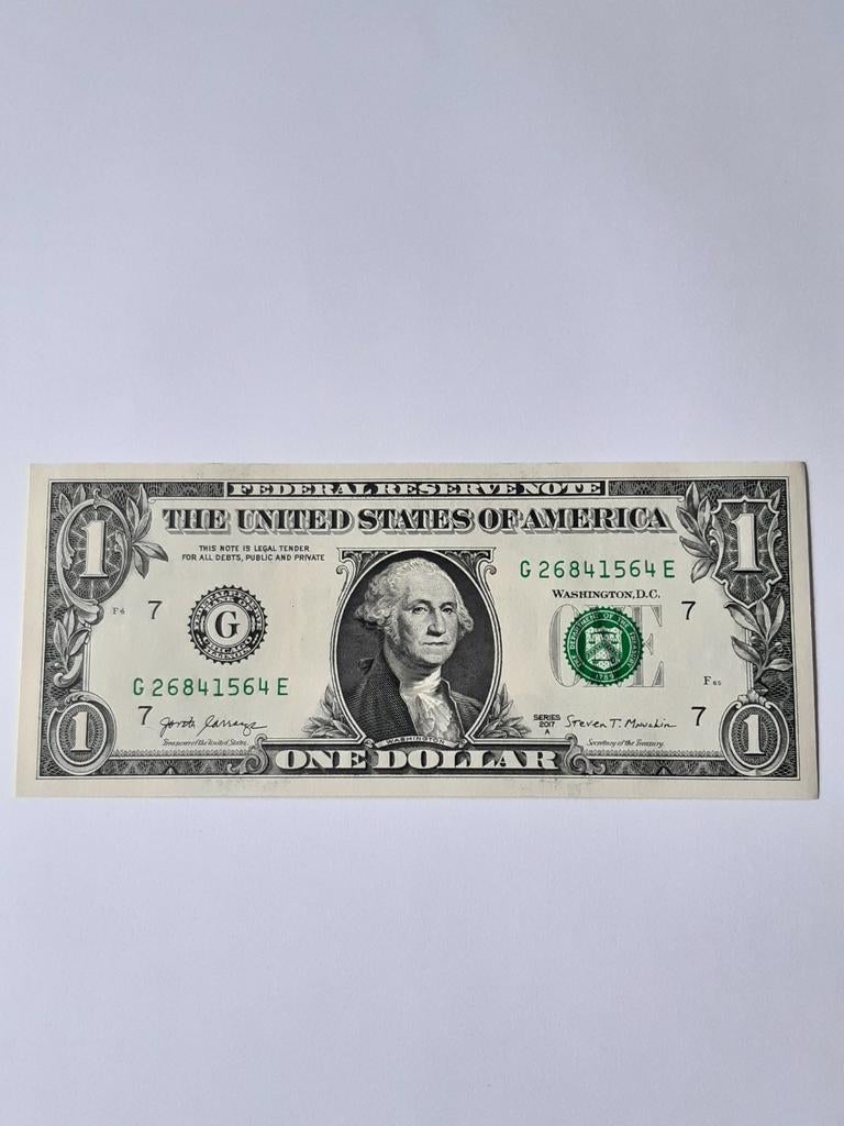 Dollar 2017 usa ongebruikt kk f.7.8, Postzegels en Munten, Bankbiljetten | Amerika, Ophalen of Verzenden, Noord-Amerika