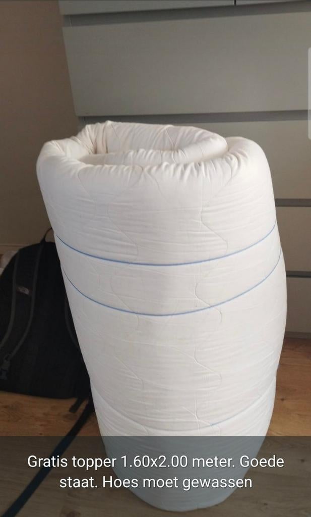 Topper 160x200, Ophalen