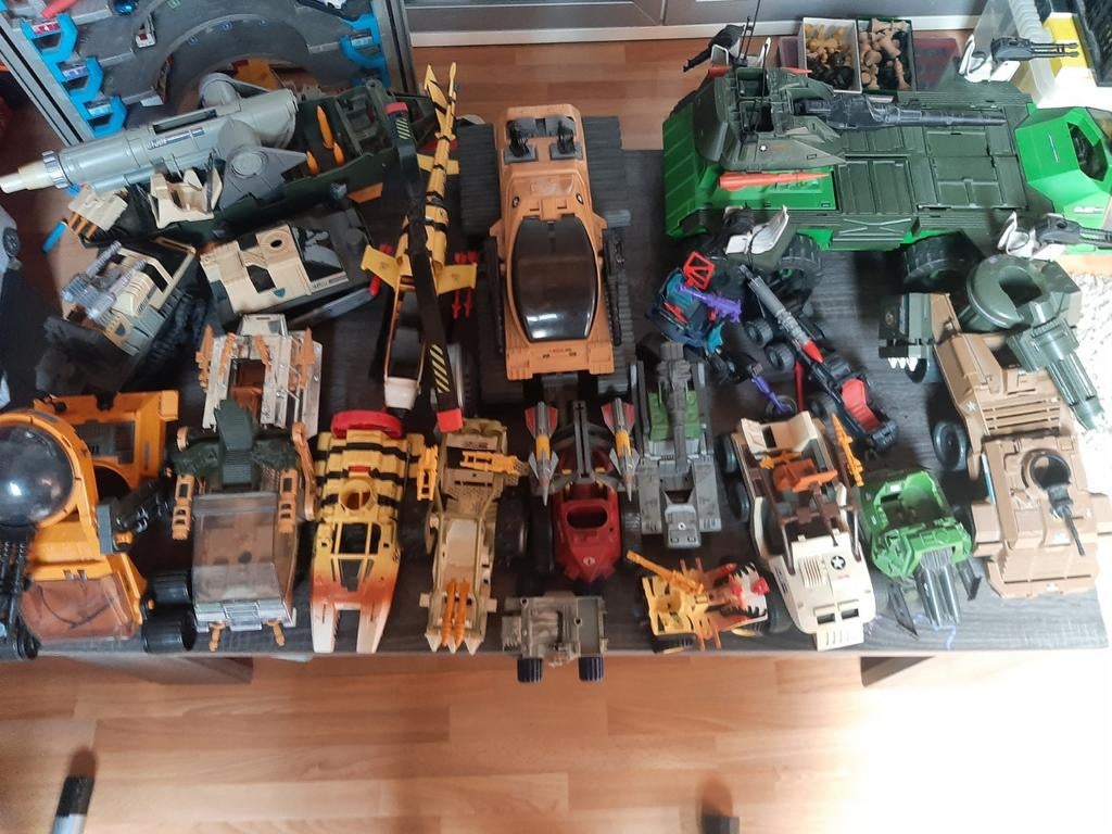 Vintage G.I. Joe voertuigen verzameling, Verzamelen, Ophalen of Verzenden